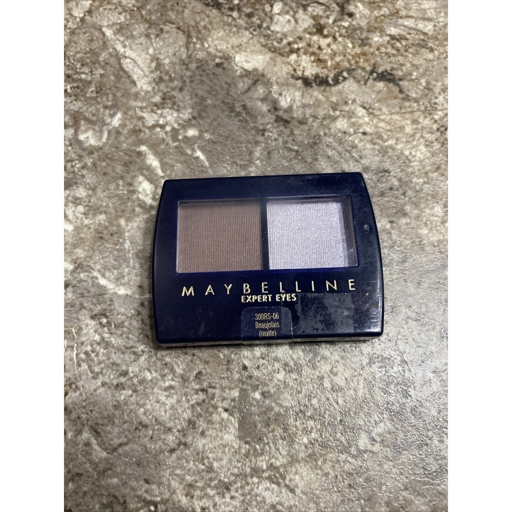 Maybelline Expert Eyes Eyeshadow Duo Beaujolais HTF Rare